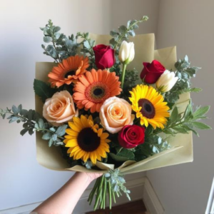 Amber Bloom Bouquet