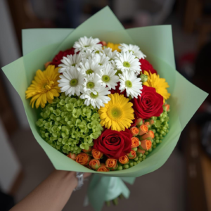 Shades Of Spring Bouquet