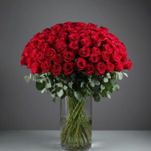 50 Stems Vase Arrangement