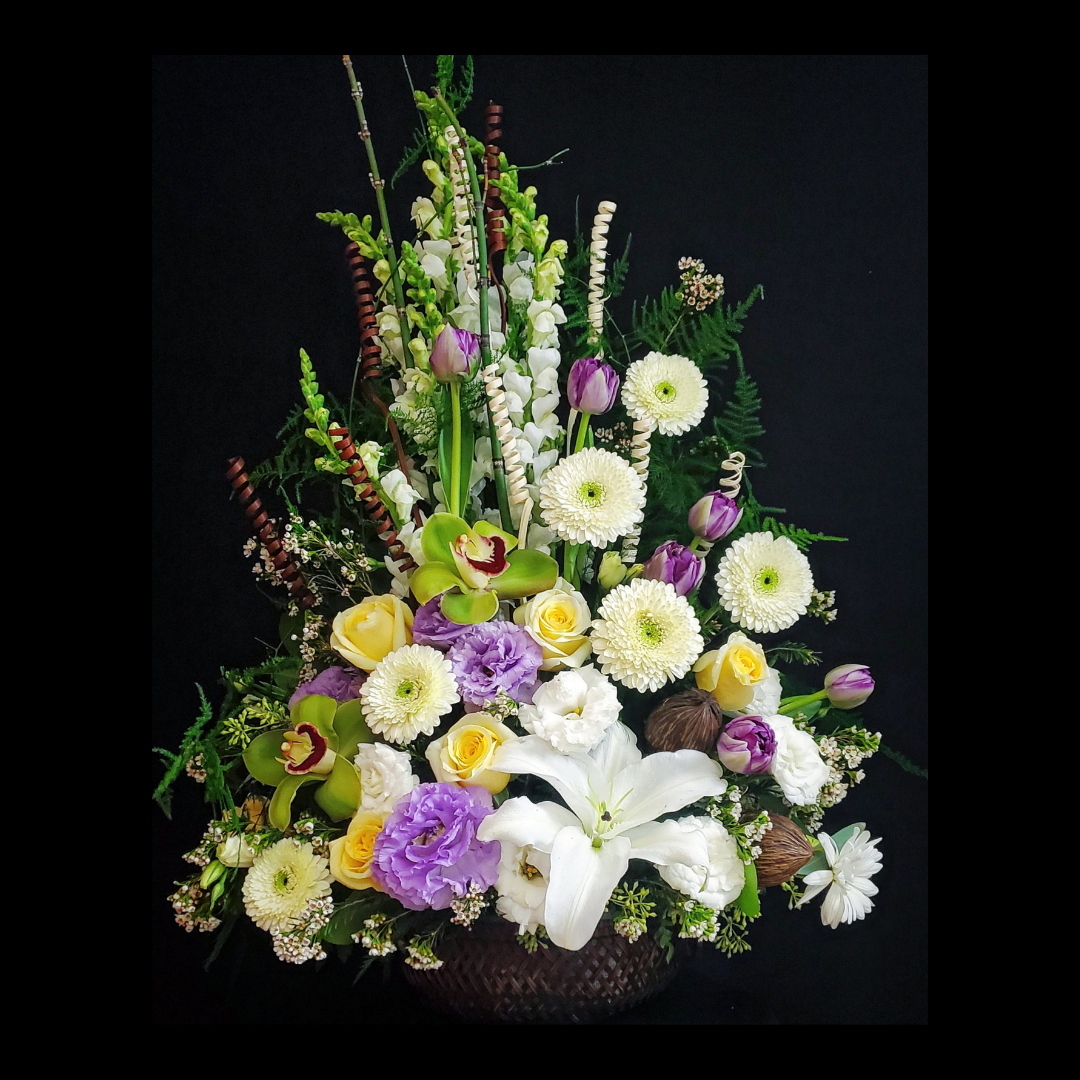 Toronto florist funeral flowers sympathy basket north York flower delivery